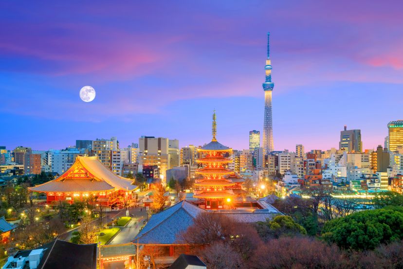 Tokyo Stay with Japan & South Korea Fly/Cruise with Cassidy Travel