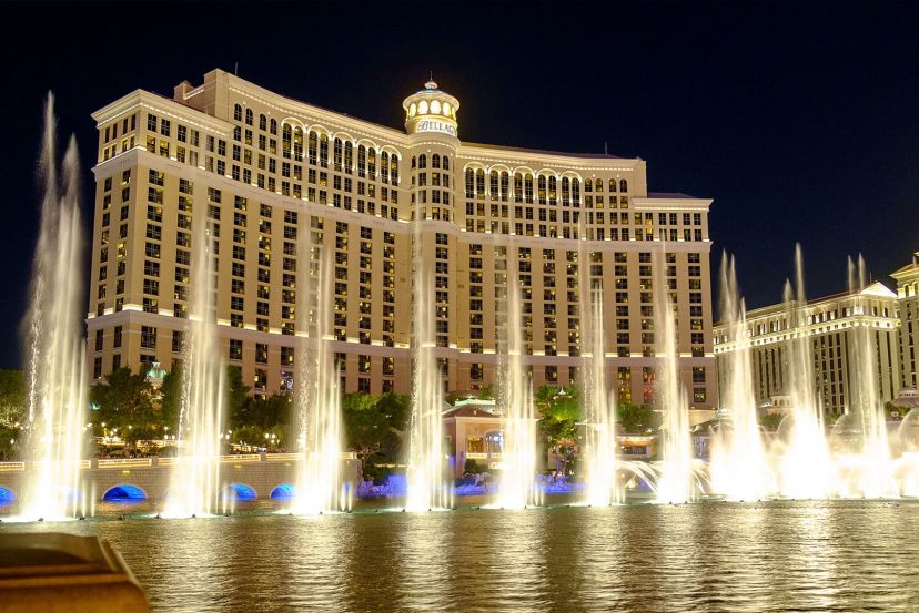 The Bellagio Fountains with Cassidy Travel
