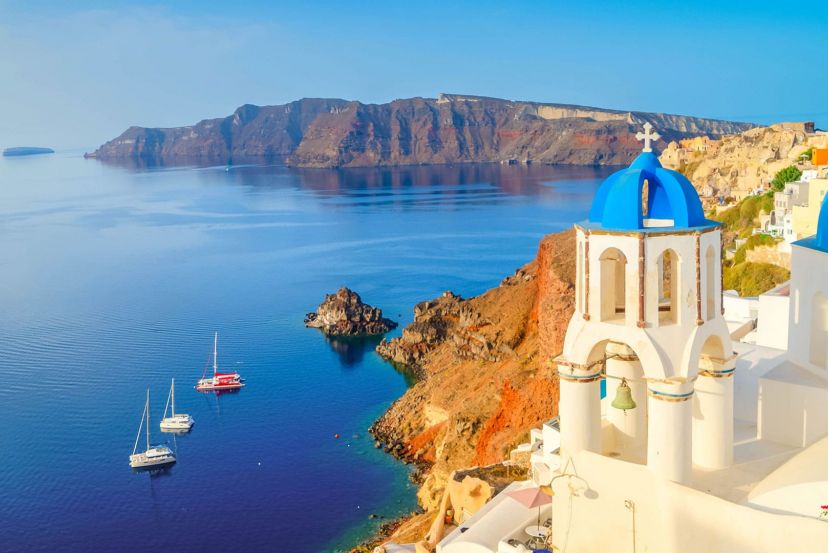 Santorini Caldera with Cassidy Travel