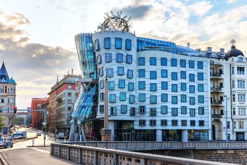 Dancing House (Tančící dům) with Cassidy Travel