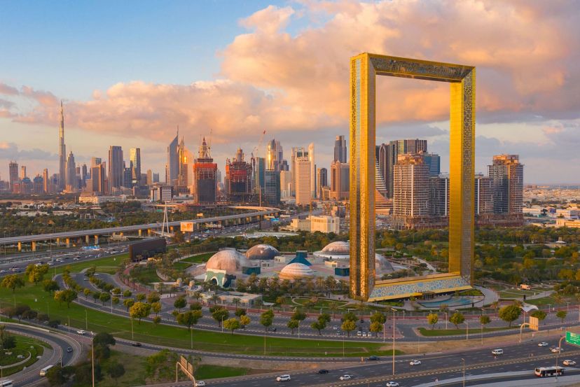 Dubai Frame with Cassidy Travel