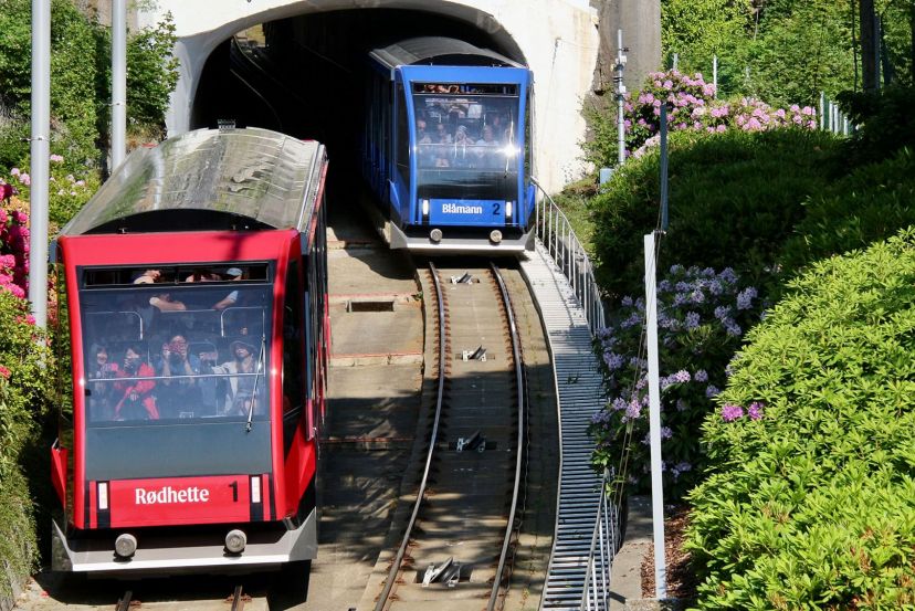 Fløibanen Funicular with Cassidy Travel