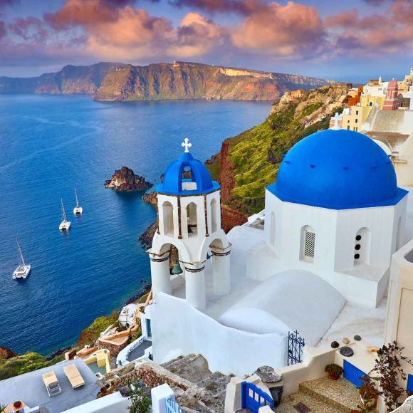 See offers to travel to Santorini