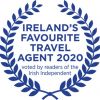 Voted Ireland's Favourite Travel Agent 2020 by readers of the Irish Independent