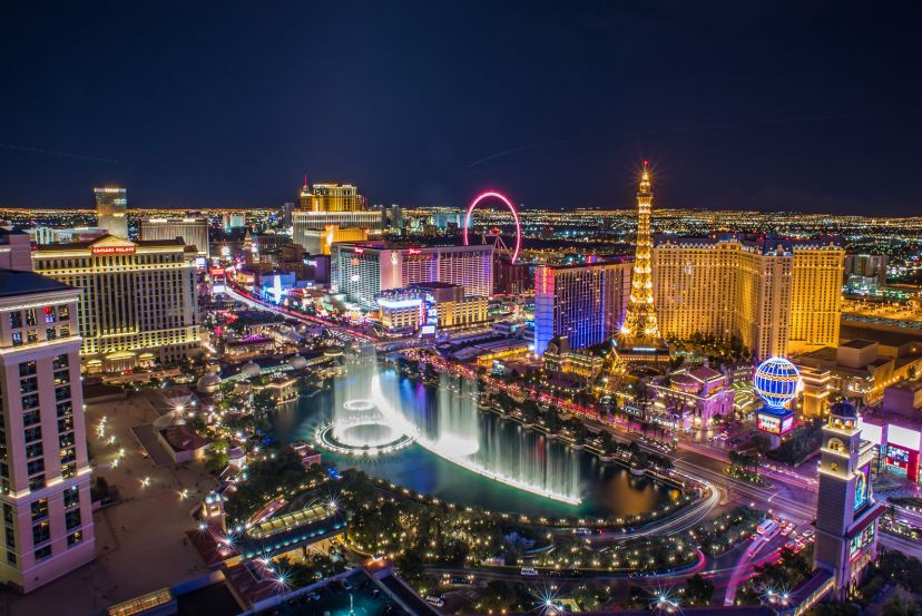 Las Vegas, Miami & Caribbean Fly/Cruise with Las Vegas Night Helicopter Tour with Cassidy Travel