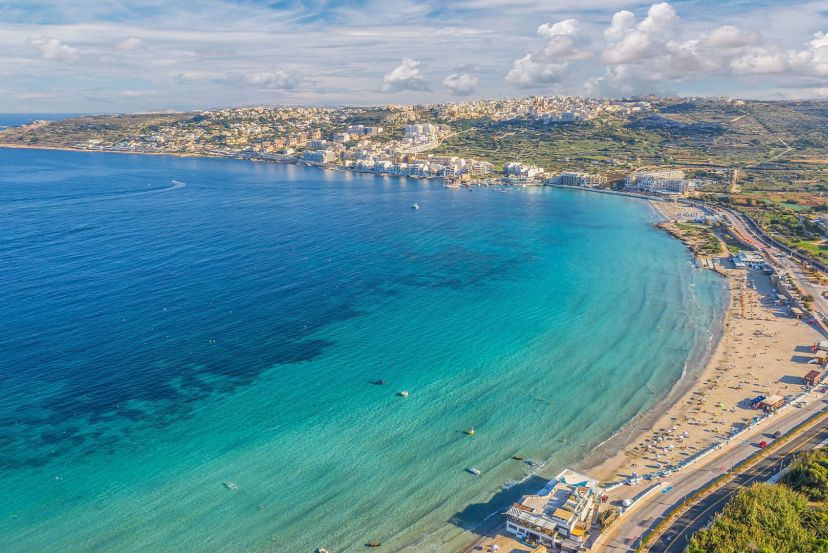 Mellieha Bay with Cassidy Travel