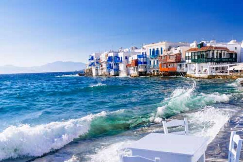Rome, Mykonos & the Amalfi Coast Fly/Cruise