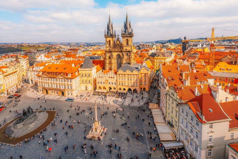 Old Town Square with Cassidy Travel