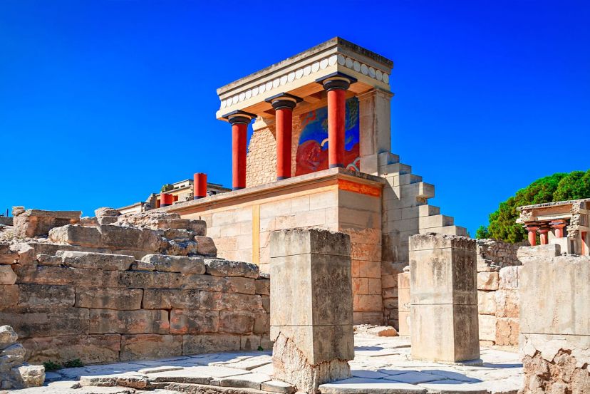 Palace of Knossos, Crete with Cassidy Travel