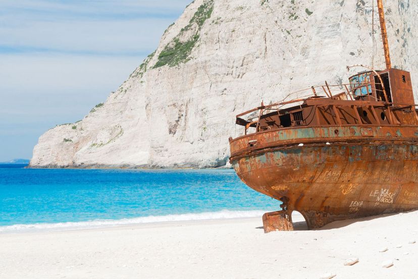 Shipwreck Beach (Navagio) with Cassidy Travel