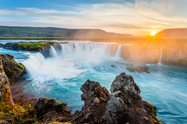 Godafoss Waterfall Iceland