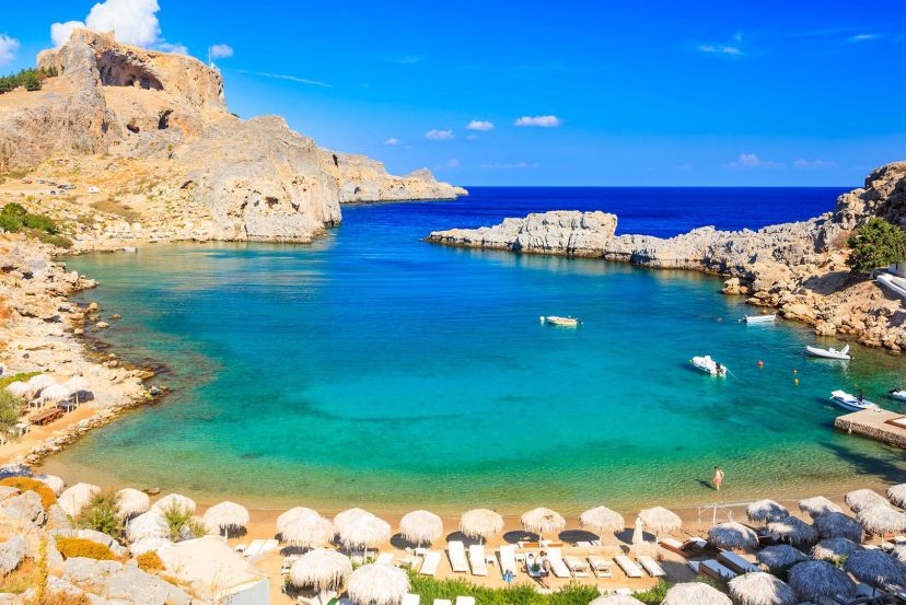 St Paul's Bay, Lindos with Cassidy Travel