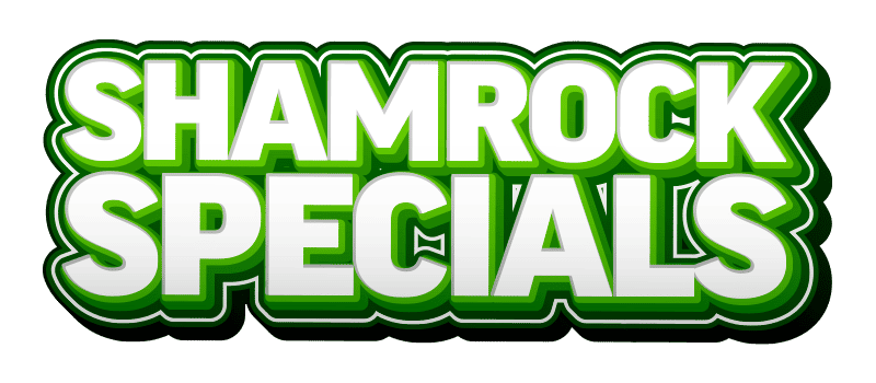 Shamrock Specials Sale Now On
