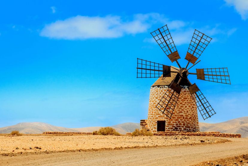 Tefía Windmill with Cassidy Travel